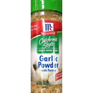 McCormick California Style Garlic Powder With Parsley Coarse Grind Blend, 24 oz(6 Ounces)