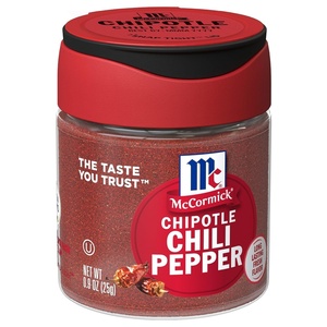 McCormick Chipotle Chili Pepper, 0.9 oz (Pack of 6)(0.9 Ounce (Pack of 6))