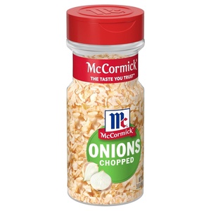 McCormick Chopped Onions, 3 oz (Pack of 12)(3 Ounce (Pack of 1))