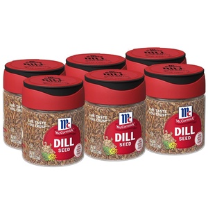 McCormick Dill Seed, 0.85 oz (Pack of 6)(0.85 Ounce (Pack of 6))