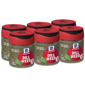 McCormick Dill Weed, 0.3 oz (Pack of 6)(0.3 Ounce (Pack of 6))