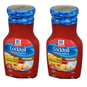 McCormick Golden Dipt Extra Hot Cocktail Sauce for Seafood, 8 fl oz(Original)