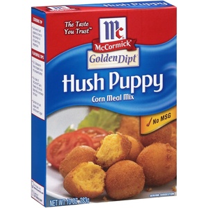 McCormick Golden Dipt Hush Puppy Corn Meal Mix, 10 oz(10 Ounce (Pack of 8))