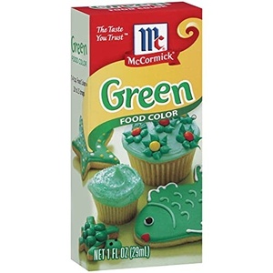 McCormick Green Food Color, 1 fl oz (Pack of 6)(1 Fl Oz (Pack of 6))