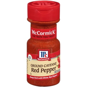 McCormick Ground Cayenne Red Pepper, 1 oz (Pack of 6)(1.75 Ounce (Pack of 1))