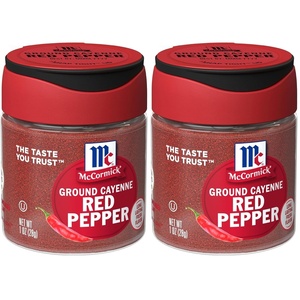 McCormick Ground Cayenne Red Pepper, 1 oz(1 Ounce (Pack of 2))