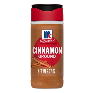 McCormick Ground Cinnamon, Non GMO, Aged Up to 15 Years, Brings Rich Cinnamon Flavor to Savory & Sweet Recipes, 2.37 oz(2.37 Ounce (Pack of 1))