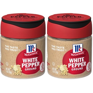 McCormick Ground White Pepper, 18 oz(1 Ounce (Pack of 2))