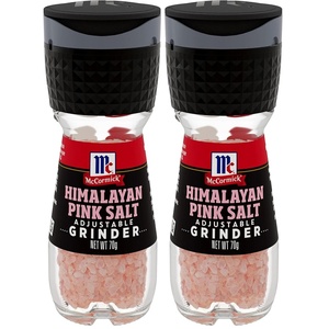 McCormick Himalayan Pink Salt Grinder, 2.5 oz(2.5 Ounce (Pack of 2))