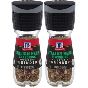 McCormick Italian Herb Seasoning Grinder, 0.77 oz(0.77 Ounce (Pack of 2))