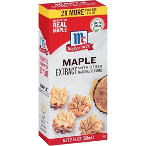 McCormick Maple Extract with Other Natural Flavors, 2 fl oz (Pack of 6)