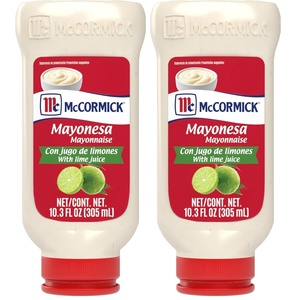 McCormick Mayonesa (Mayonnaise) with Lime Juice, 10.3 fl oz (Pack of 6)(10.3 Fl Oz (Pack of 2))
