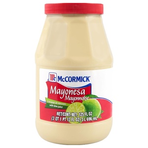 McCormick Mayonesa (Mayonnaise) with Lime Juice, 125 fl oz(125 Fl Oz (Pack of 1))