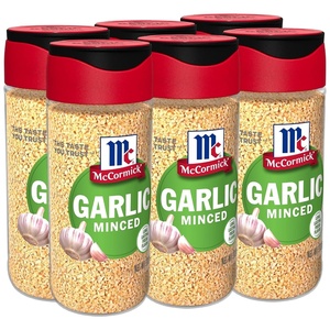 McCormick Minced Garlic, 3 oz (Pack of 6)(3 Ounce (Pack of 6))