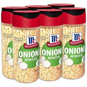 McCormick Minced Onions, 2 oz (Pack of 6)(2 Ounce (Pack of 6))