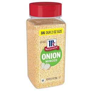 McCormick Minced Onions, 2 oz (Pack of 6)(6.37 Ounce (Pack of 1))