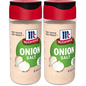 McCormick Onion Salt, 5.12 oz(5.12 Ounce (Pack of 2))