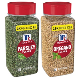 McCormick Parsley Flakes and Oregano Leaves Bundle, 2.99 oz