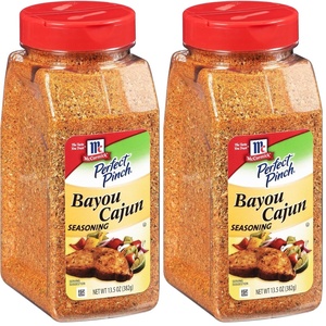 McCormick Perfect Pinch Bayou Cajun Seasoning, 13.5 oz(13.5 Ounce (Pack of 2))