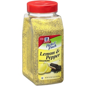 McCormick Perfect Pinch Lemon & Pepper Seasoning, 19.75 oz(19.75 Ounce (Pack of 1))