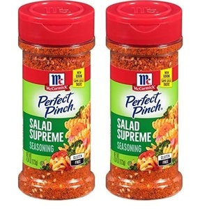 McCormick Perfect Pinch Salad Supreme Seasoning, 4.34 oz(4.34 Ounce (Pack of 2))