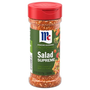 McCormick Perfect Pinch Salad Supreme Seasoning, 4.34 oz(4.34 Ounce (Pack of 6))