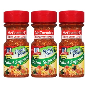 McCormick Perfect Pinch Salad Supreme Seasoning, 8.25 oz (Pack of 6)(2.6 Ounce (Pack of 3))