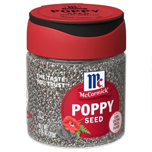 McCormick Poppy Seed, 1.25 oz (Pack of 6)(1.25 Ounce (Pack of 1))
