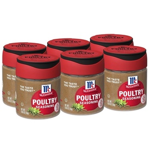 McCormick Poultry Seasoning, 0.65 oz (Pack of 6)(0.65 Ounce (Pack of 6))