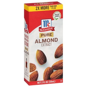 McCormick Pure Almond Extract, 2 fl oz (Pack of 6)