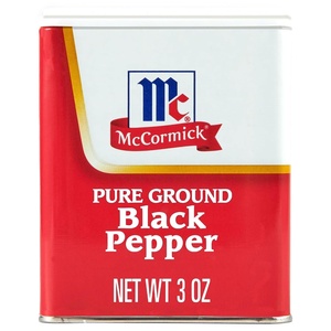McCormick Pure Ground Black Pepper, 3 oz(3 Ounce (Pack of 1))