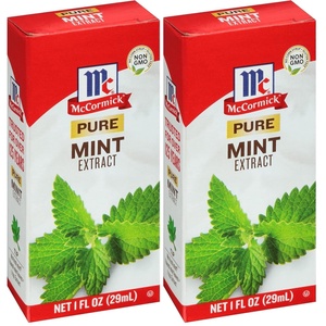 McCormick Pure Mint Extract, 1 fl oz(1 Fl Oz (Pack of 2))