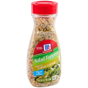 McCormick Salad Toppins Roasted Garlic Caesar, 4.12 oz (Pack of 6)(4.12 Ounce (Pack of 1))