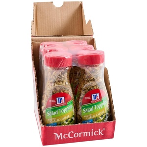 McCormick Salad Toppins Roasted Garlic Caesar, 4.12 oz (Pack of 6)(4.12 Ounce (Pack of 6))