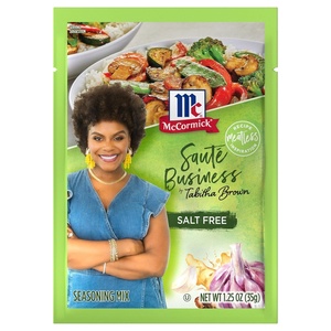 McCormick Sauté Business Seasoning Mix by Tabitha Brown, 1.25 oz(1.25 Ounce (Pack of 1))
