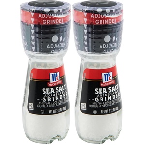 McCormick Sea Salt Grinder, 2.12 oz(2.12 Ounce (Pack of 2))
