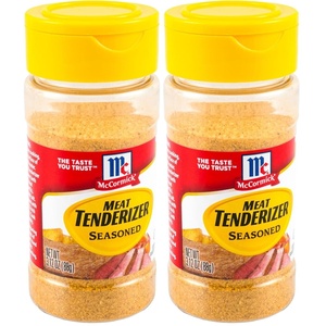 McCormick Seasoned Meat Tenderizer, 3.12 oz(3.12 Ounce (Pack of 2))