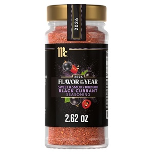 McCormick Seasoning, Black Currant, Sweet & Smoky, 2026 Flavor of the Year, Sweet, Savory & Balanced Black Currant Rub, 2.62 oz(2.62 Ounce (Pack of 1))