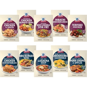 McCormick Seasoning Mix Variety Pack, Kitchen Inspiration, Gift Pack, Make Your Best, Quick & Easy Dishes, One-Pan Meals, Prepare with Protein, Vegetables, and Starch for Easy Flavor, 11.87 oz